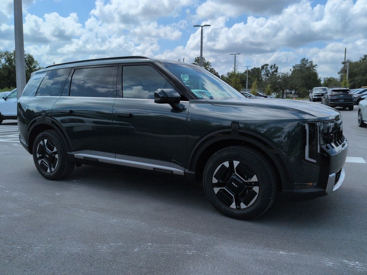 New 2027 Black Jade Green Kia EX image 1