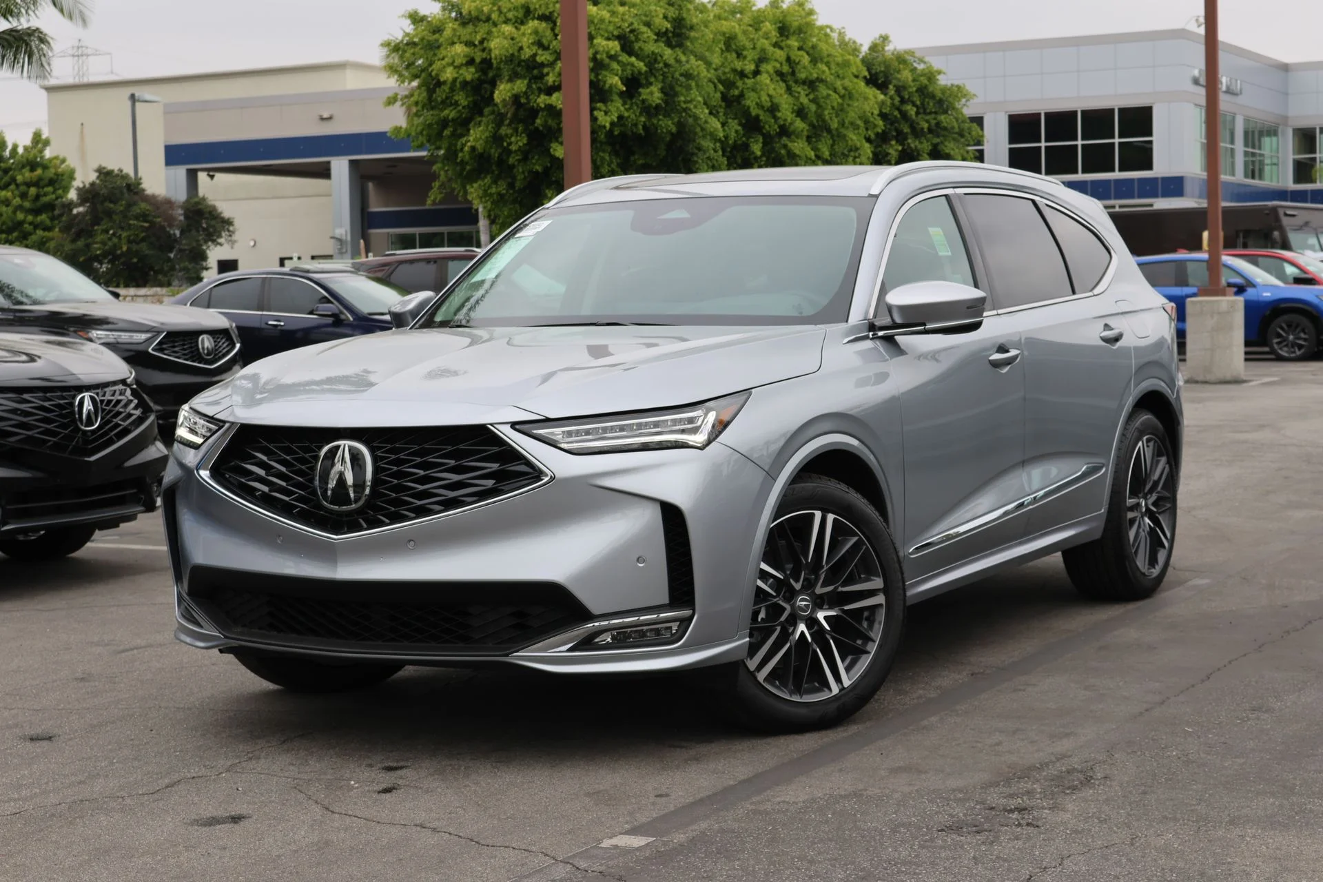 New 2026 Solar Silver Metallic Acura SH-AWD with Advance Package image 1