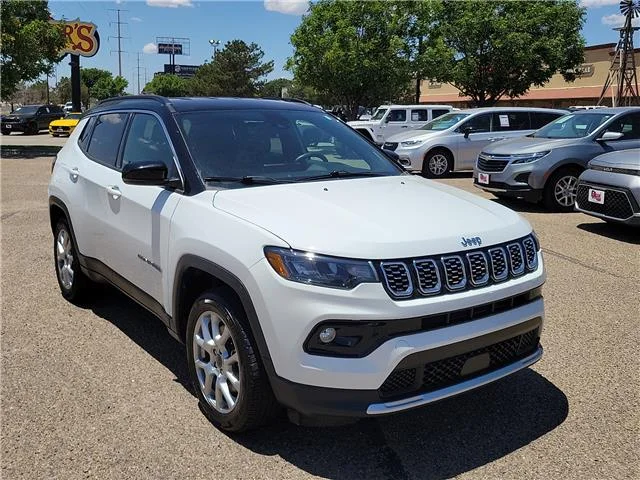 Used 2025 Bright White Clearcoat Jeep Limited 4x4 image 6