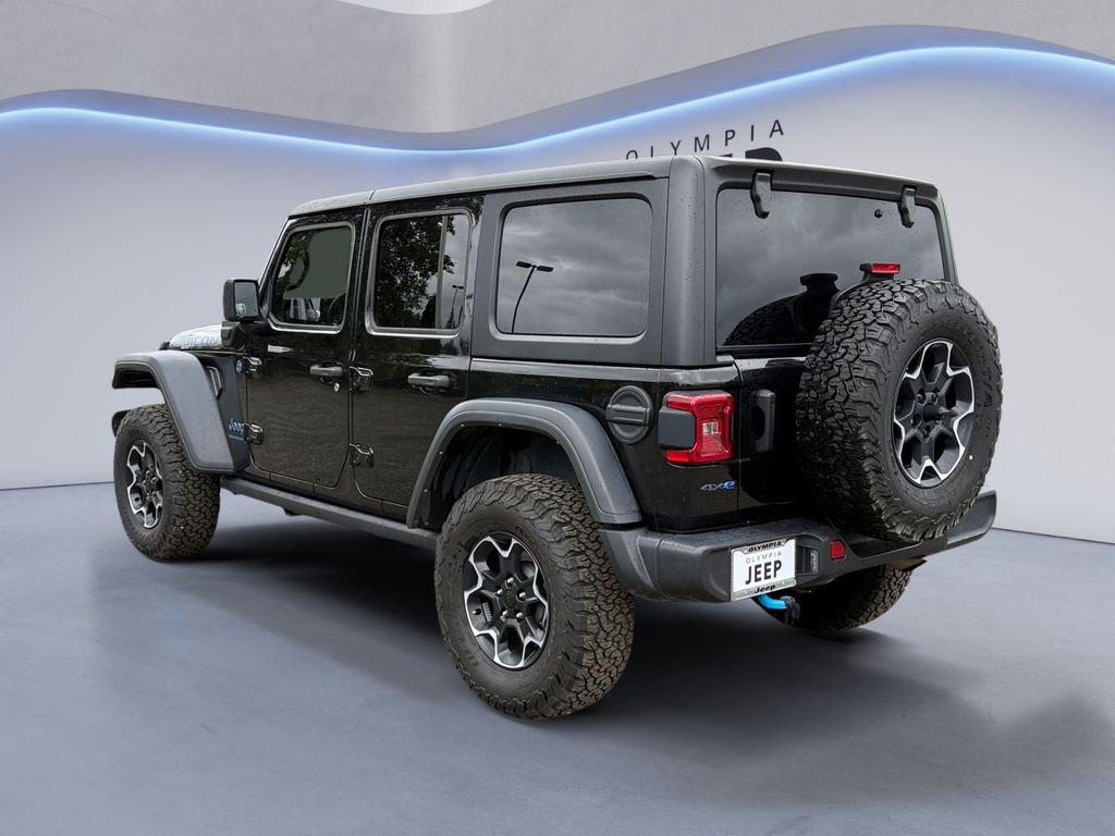 Used 2023 Black Jeep Rubicon 4xe image 3