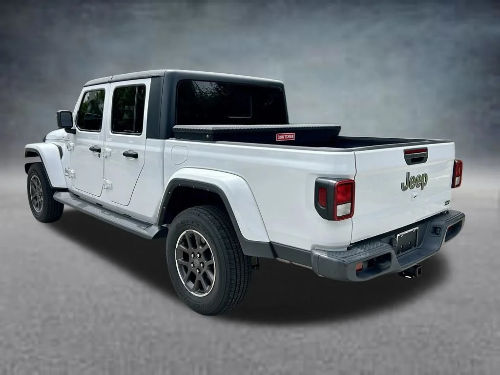 Used 2022 Bright White Clearcoat Jeep Overland image 7