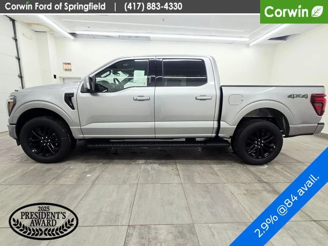 New 2026 Iconic Silver Metallic Ford Lariat® image 2