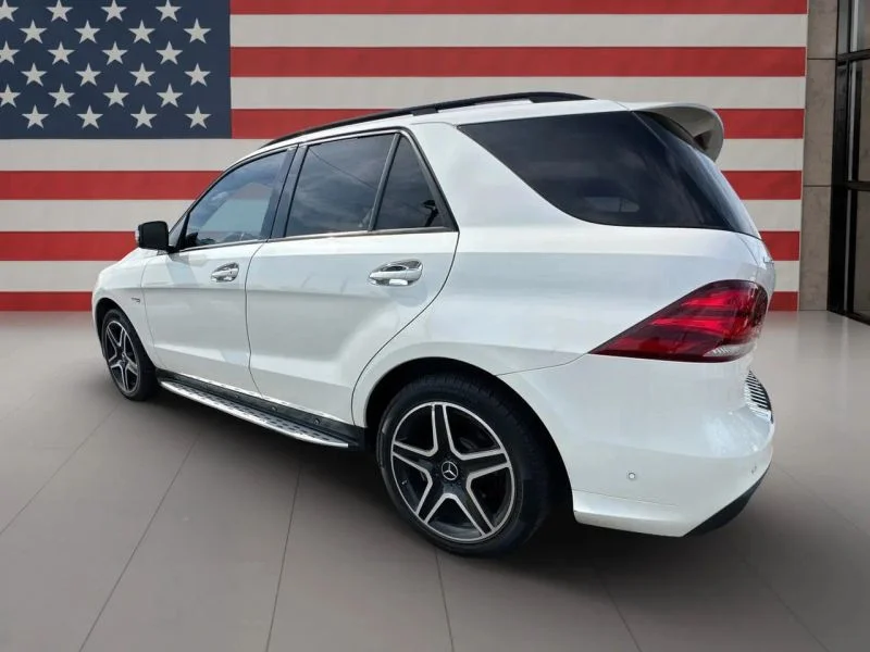 Used 2017 White Mercedes-Benz GLE 43 Sport Utility 4D image 3