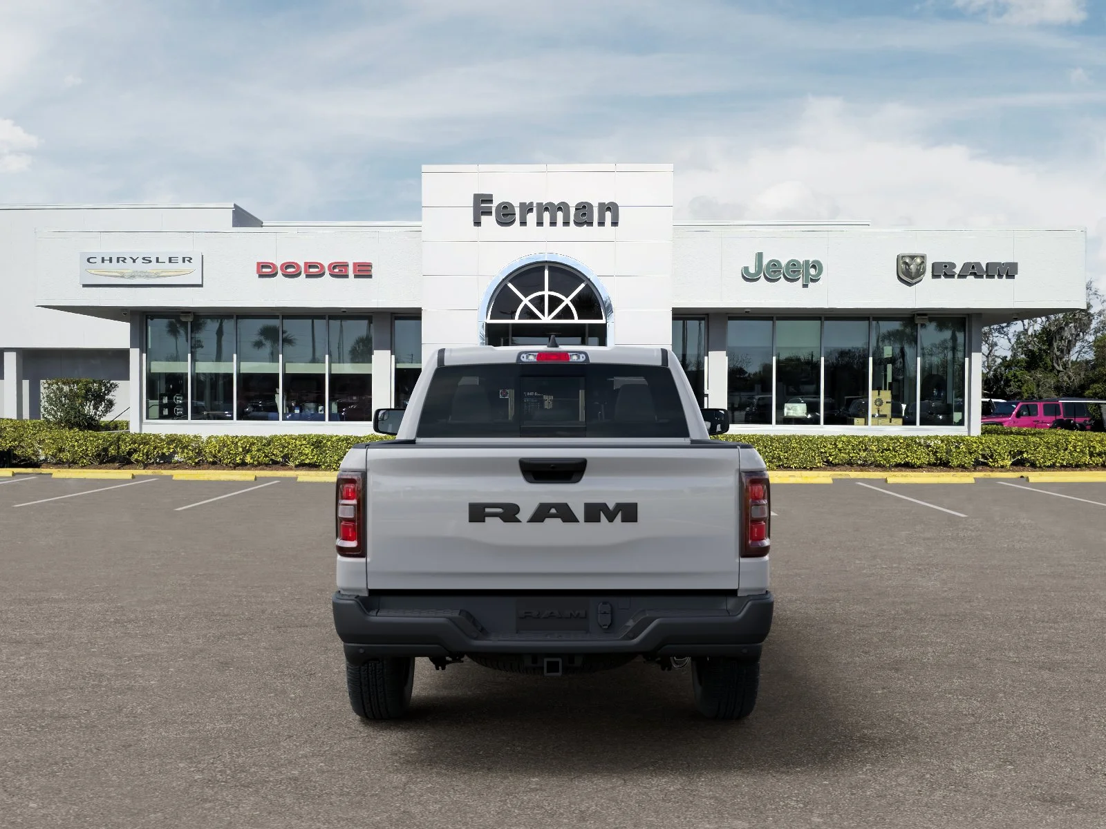 New 2026 Bright White Clear-Coat Exterior Paint RAM Tradesman image 7