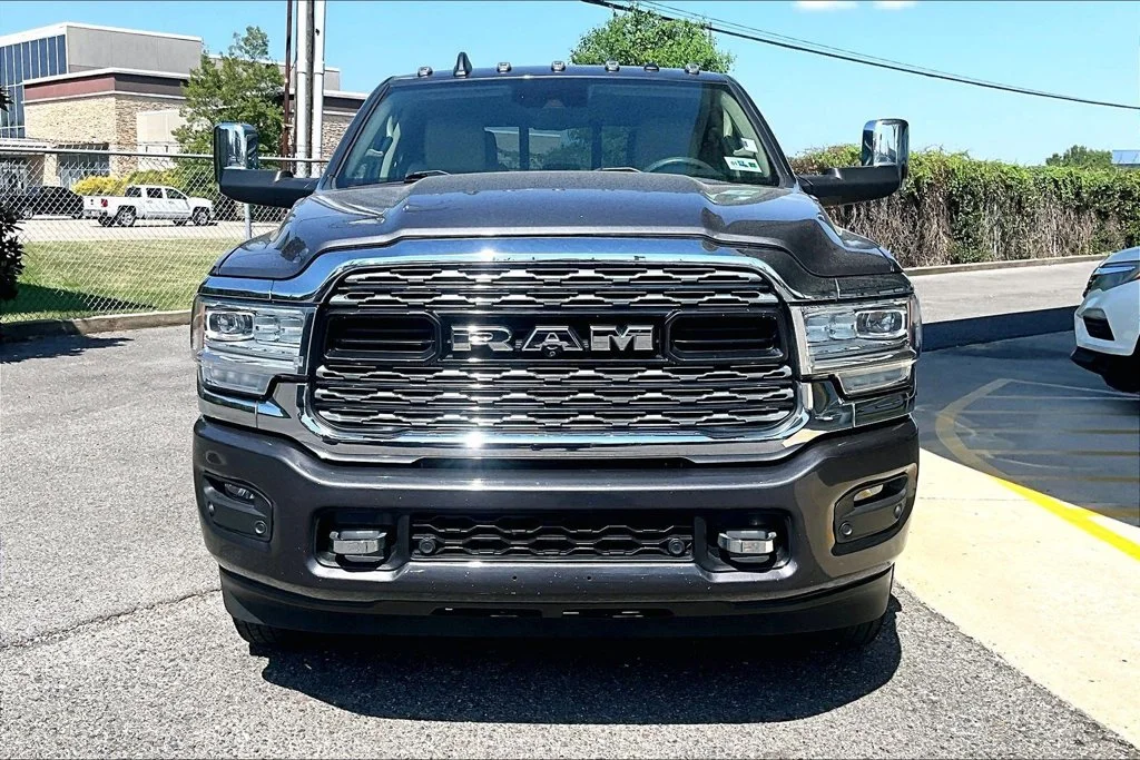 Used 2022 Granite Crystal Clearcoat Metallic Ram Limited image 2
