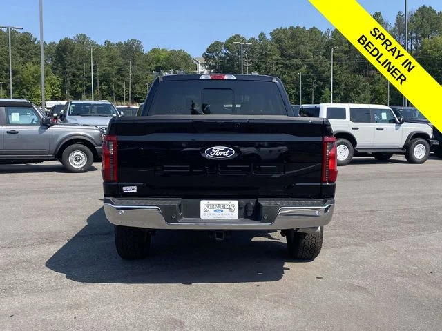 New 2026 Agate Black Metallic Ford XLT image 4