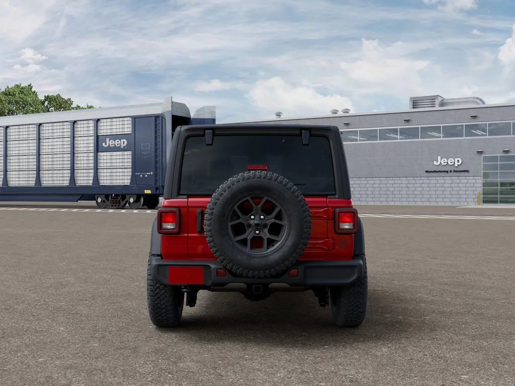 New 2026 Firecracker Red Clear-Coat Exterior Paint Jeep  image 7