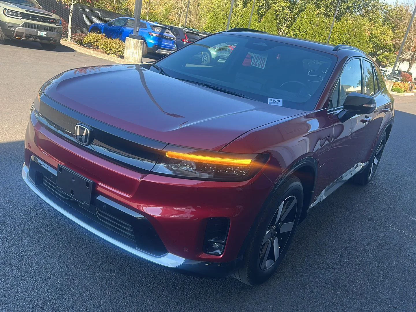 Used 2025 Scarlet Red Metallic Honda Touring image 7
