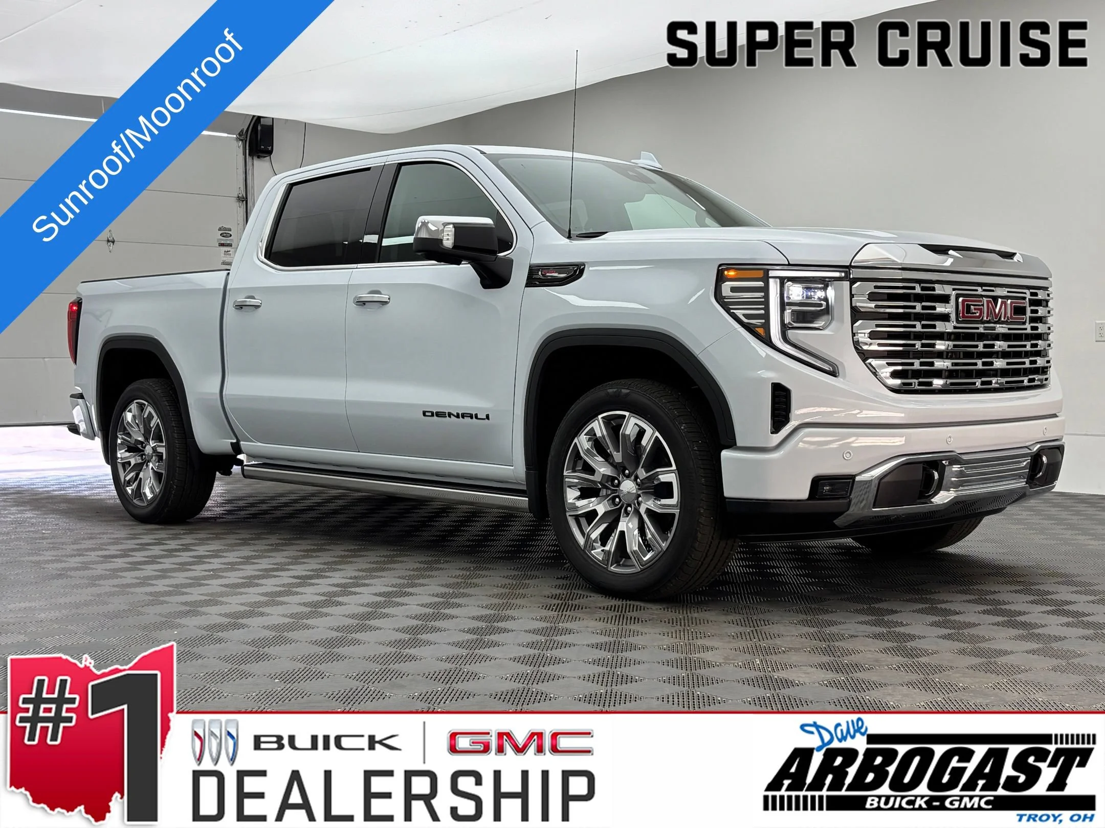New 2026 Glacier White Tricoat GMC Denali image 1