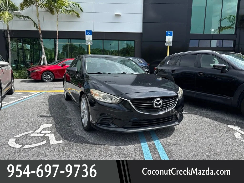 Used 2015 Jet Black Mica Mazda i Touring image 1