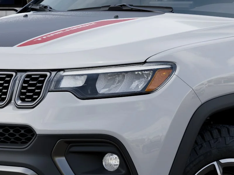 New 2026 Bright White Clear-Coat Exterior Paint Jeep Trailhawk image 23