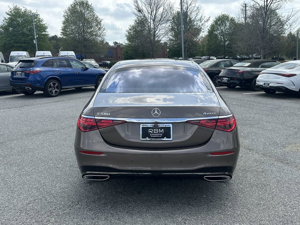 New 2026 Sonoran Brown Metallic Mercedes-Benz S 580 image 7