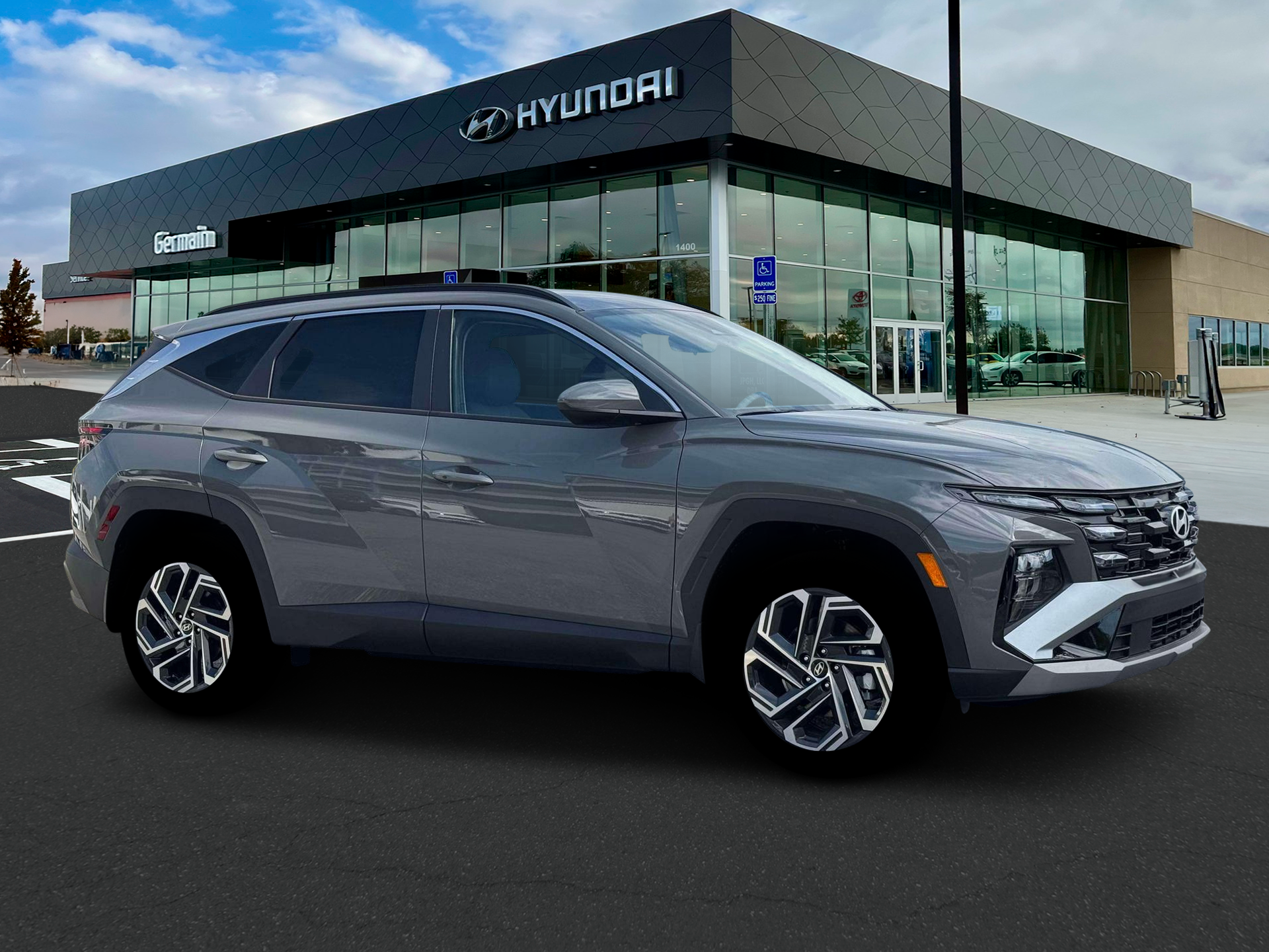 New 2026 Hampton Gray Hyundai SEL Plus AWD image 10