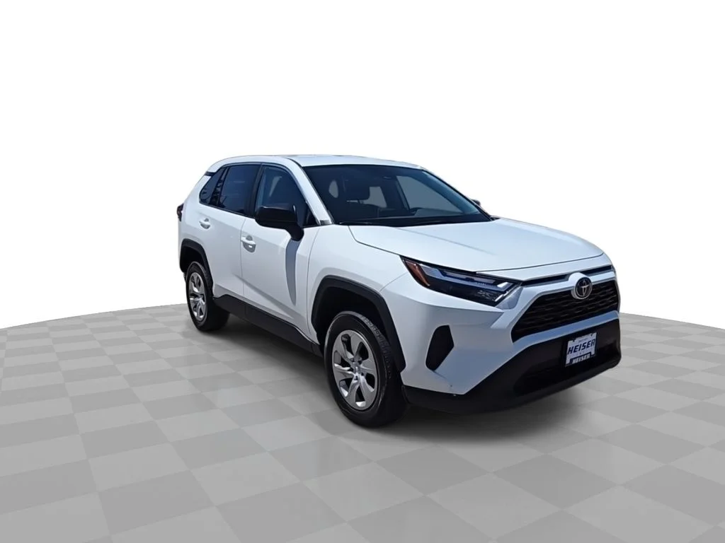Used 2023 White Toyota LE image 2
