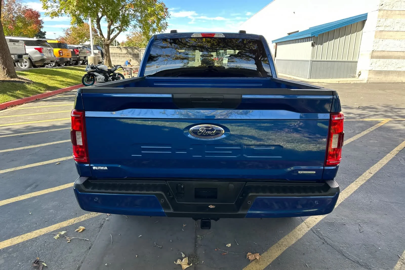 Certified Used 2023 Atlas Blue Metallic Ford XL image 5