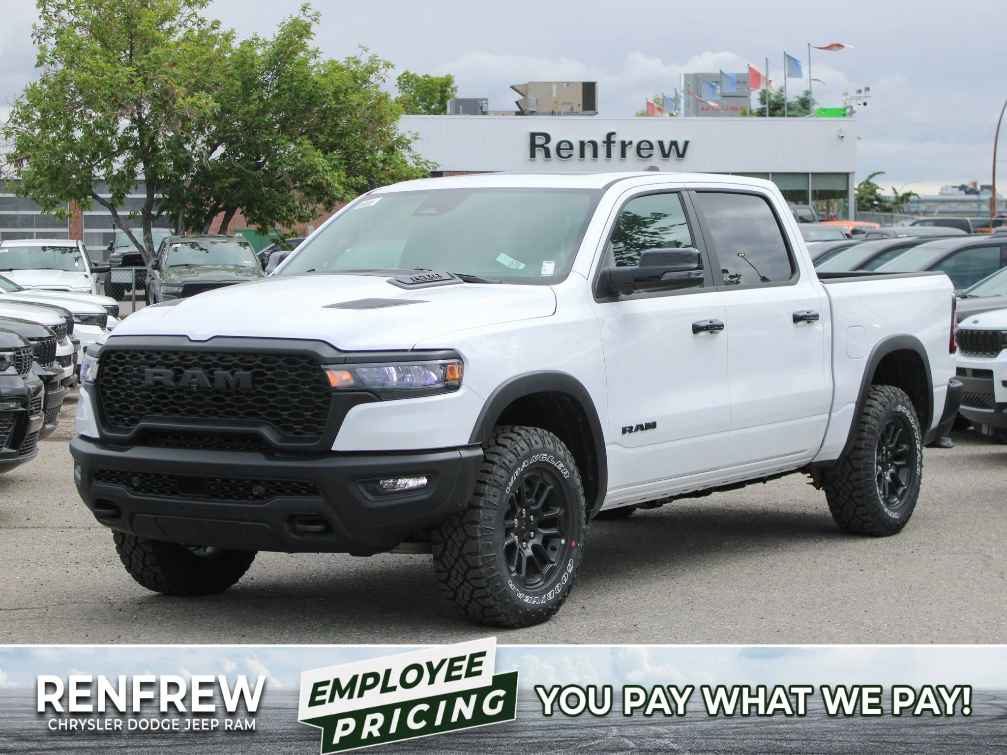 New 2026 White RAM Rebel* image 1