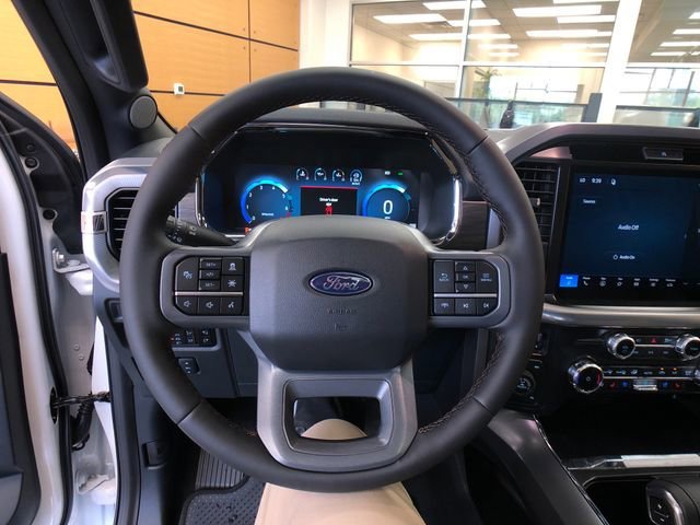 New 2026 Star White Metallic Tri-Coat Ford LARIAT image 13