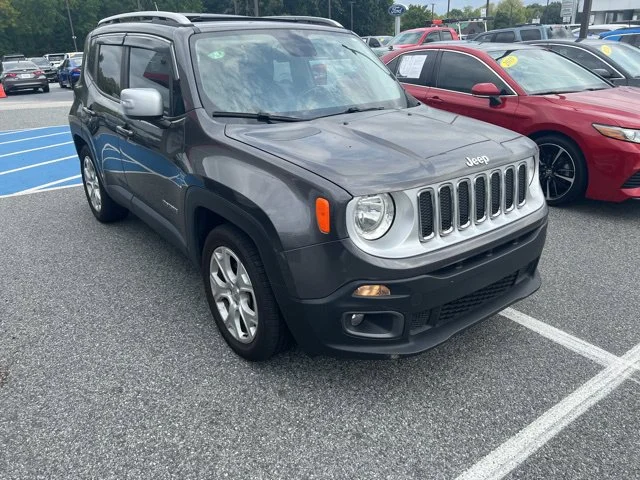 Used 2017 Gray Jeep Limited image 1