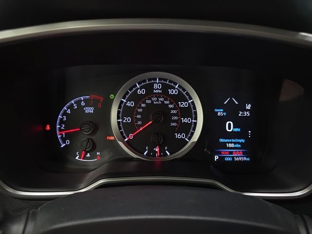Used 2021 Silver Toyota SE Nightshade Edition image 16