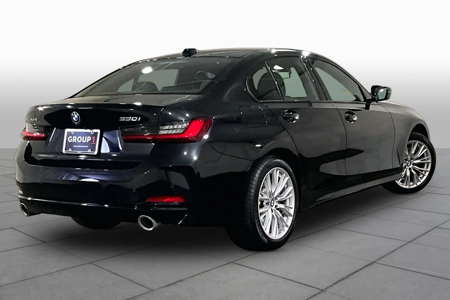 Certified Used 2023 Black Sapphire Metallic BMW 330i xDrive image 12