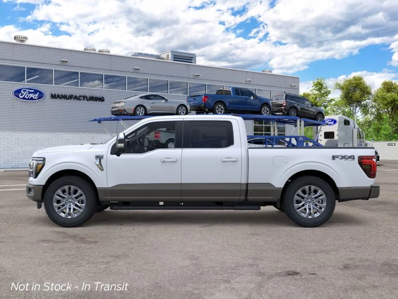 New 2026 Star White Metallic Tri-Coat Ford King Ranch image 3