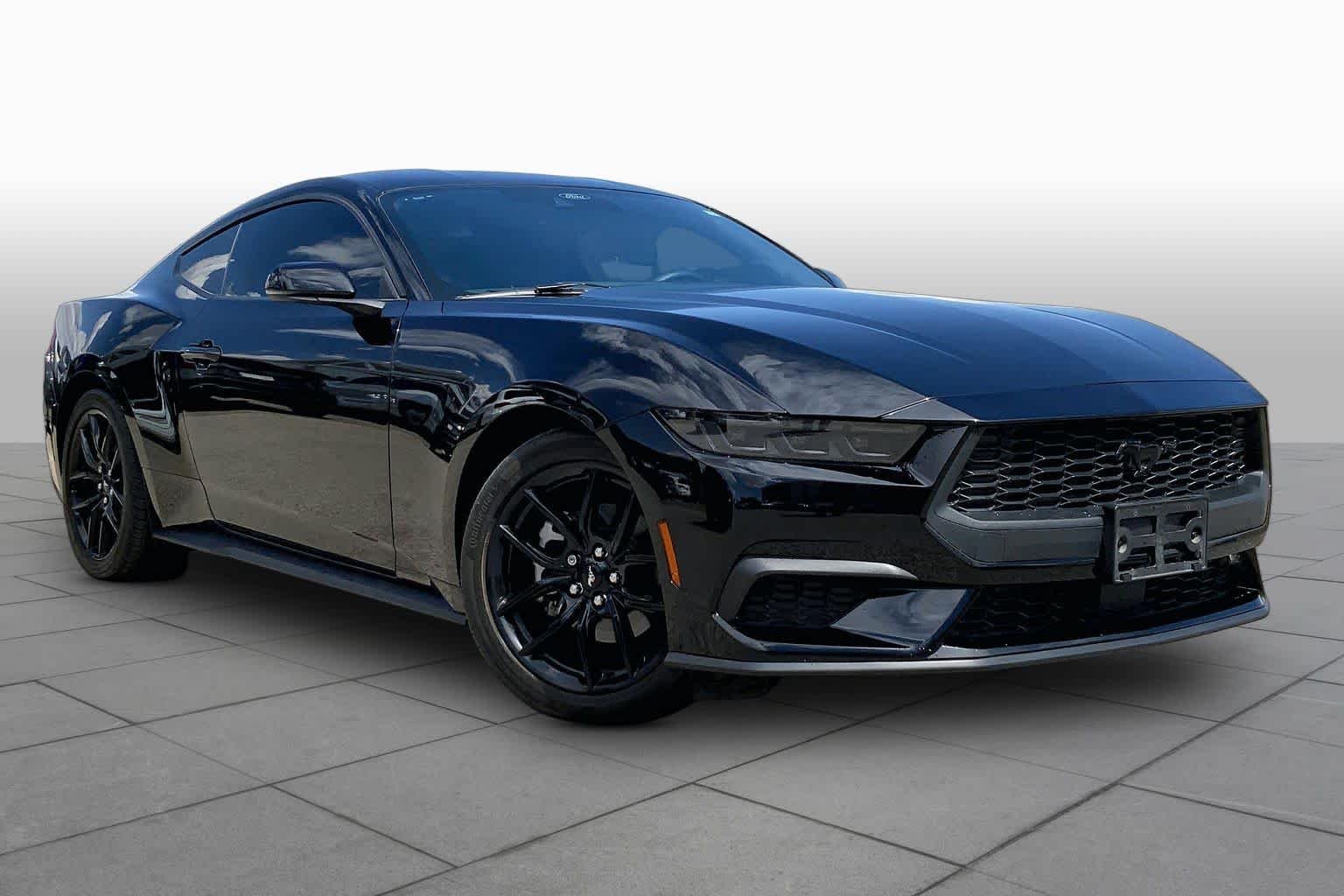 Used 2024 Shadow Black Ford EcoBoost Premium image 3