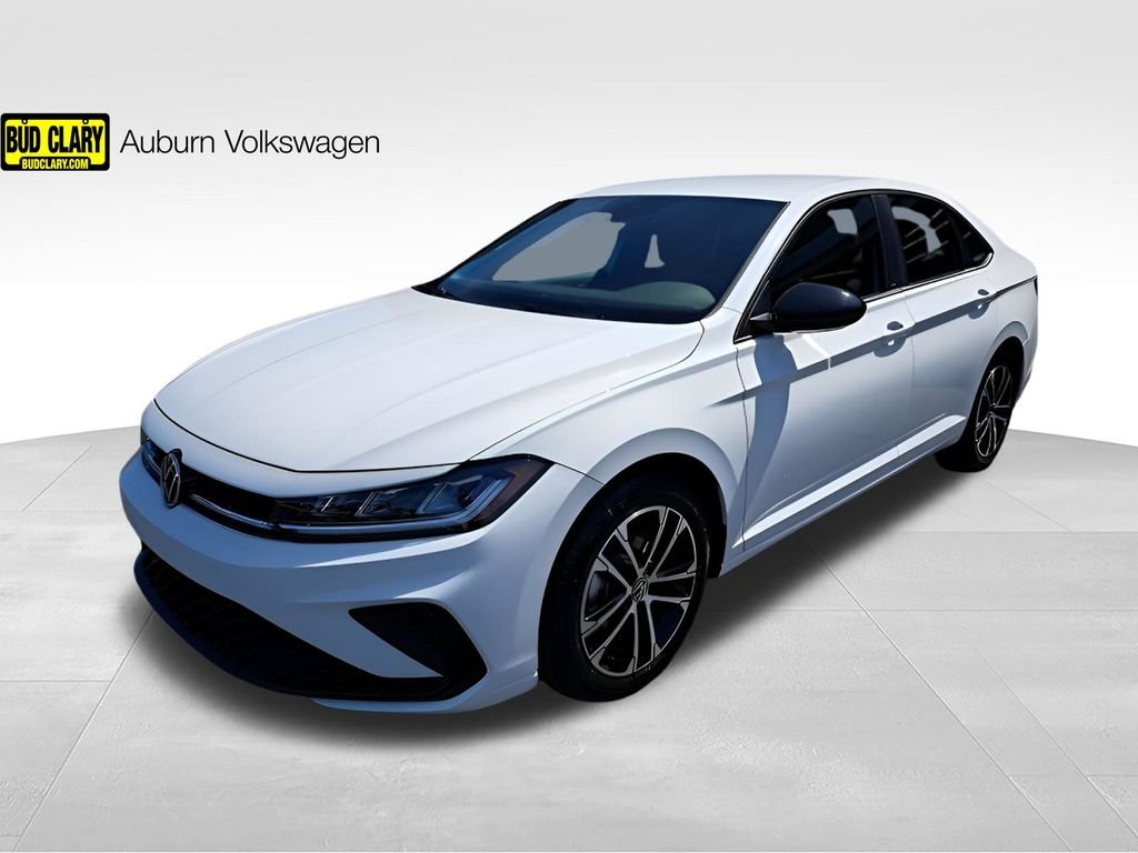 New 2026 White Volkswagen 1.5T Sport image 1