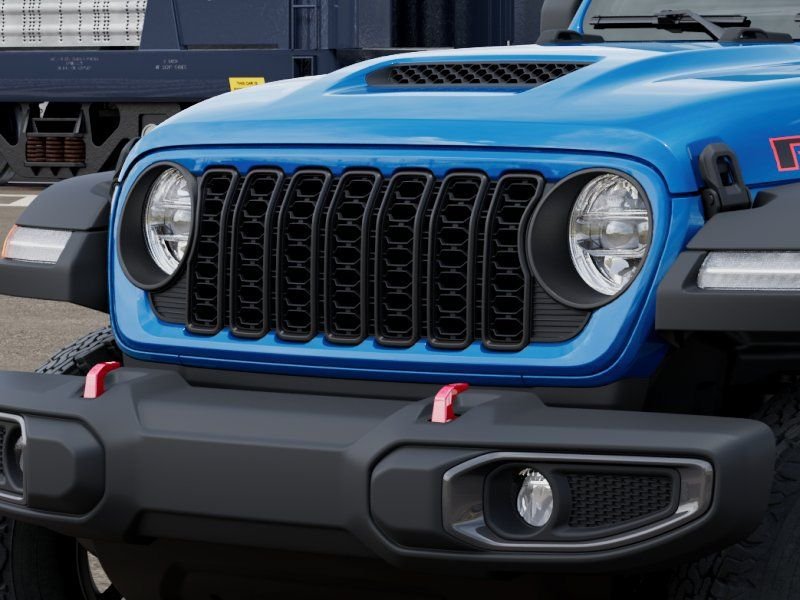 New 2026 Hydro Blue Pearl-Coat Exterior Paint Jeep Rubicon image 11