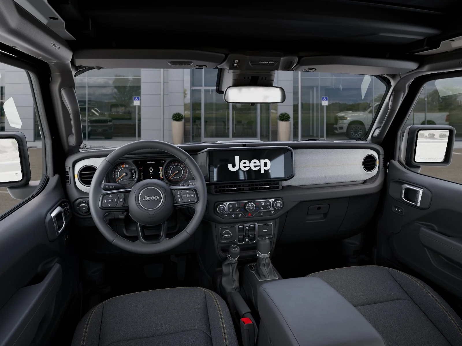 New 2026 Black Clear-Coat Exterior Paint Jeep Sport S image 40