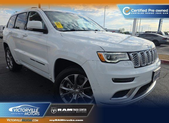 Certified Used 2019 White Jeep Summit image 1