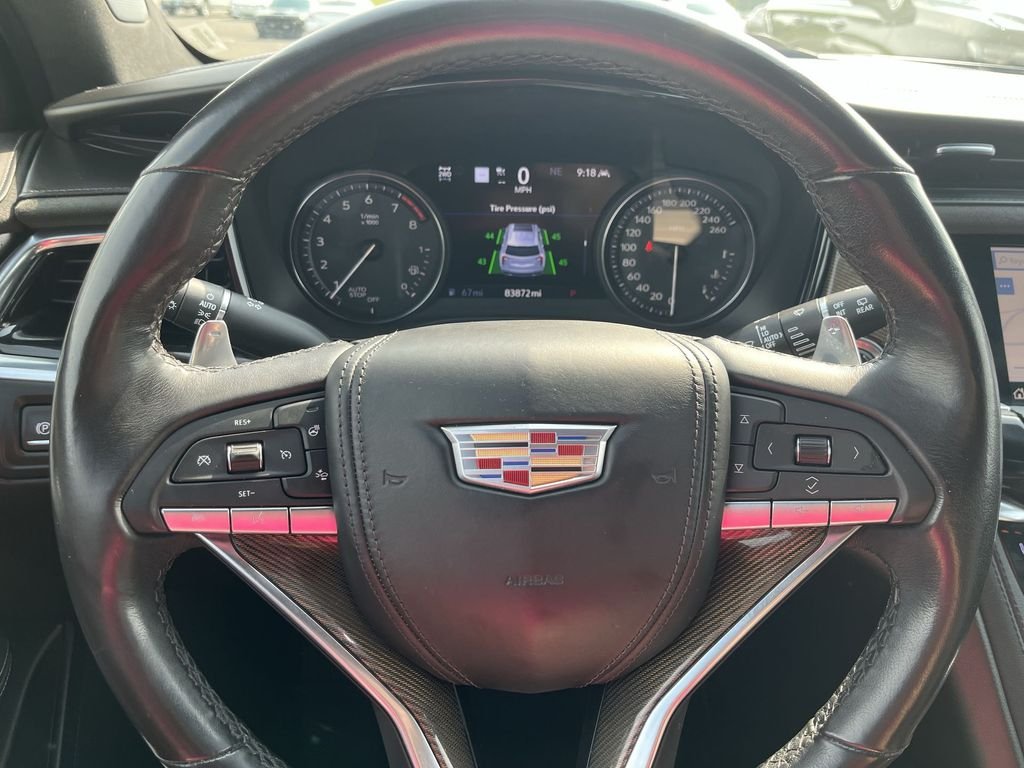 Used 2021 White Cadillac Sport image 14
