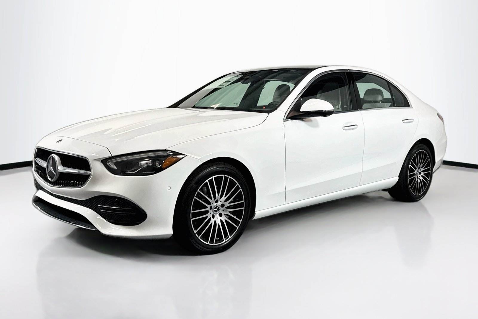 New 2026 Polar White Mercedes-Benz C 300 image 1