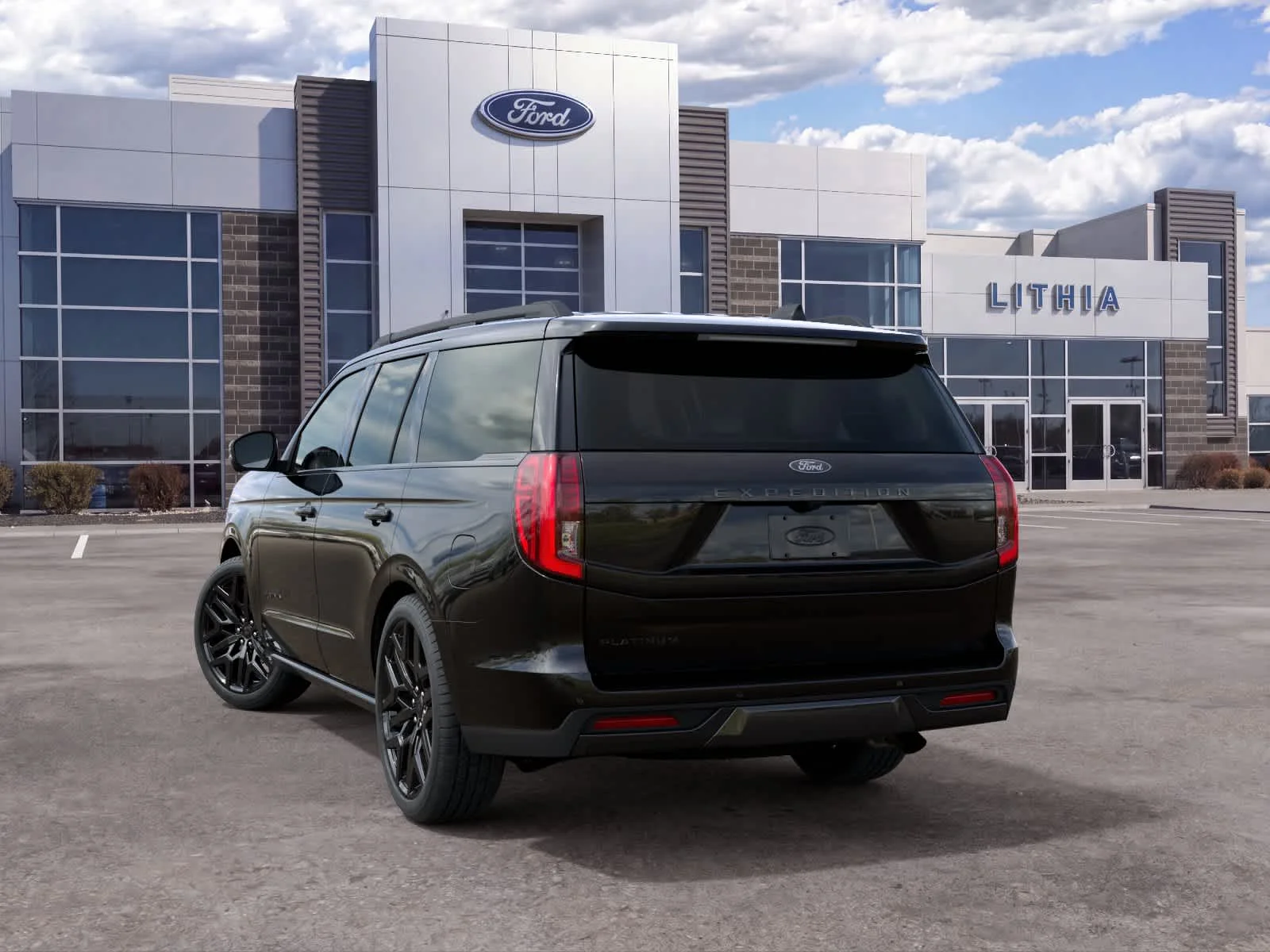 New 2027 Agate Black Metallic Ford Platinum image 8
