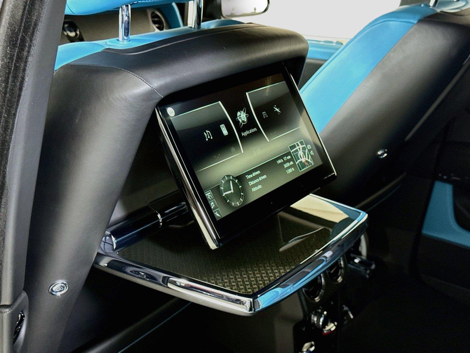 Used 2023 Gunmetal Rolls-Royce Black Badge | Rear Entertainment | 26