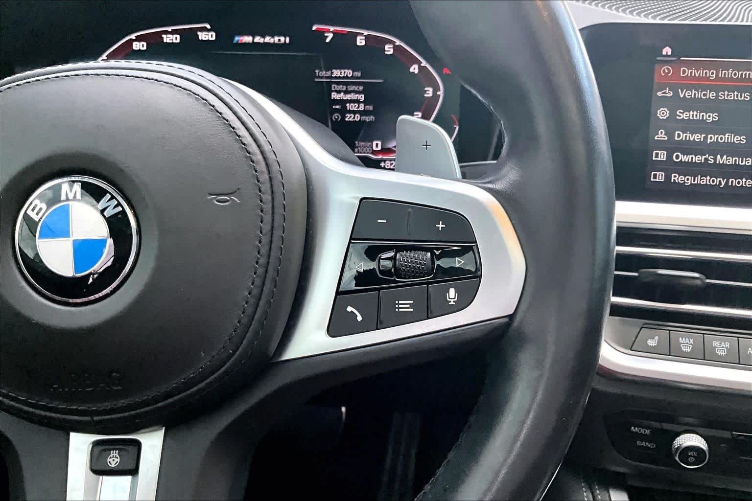 Used 2022 Dravit Gray Metallic BMW M440i xDrive image 24
