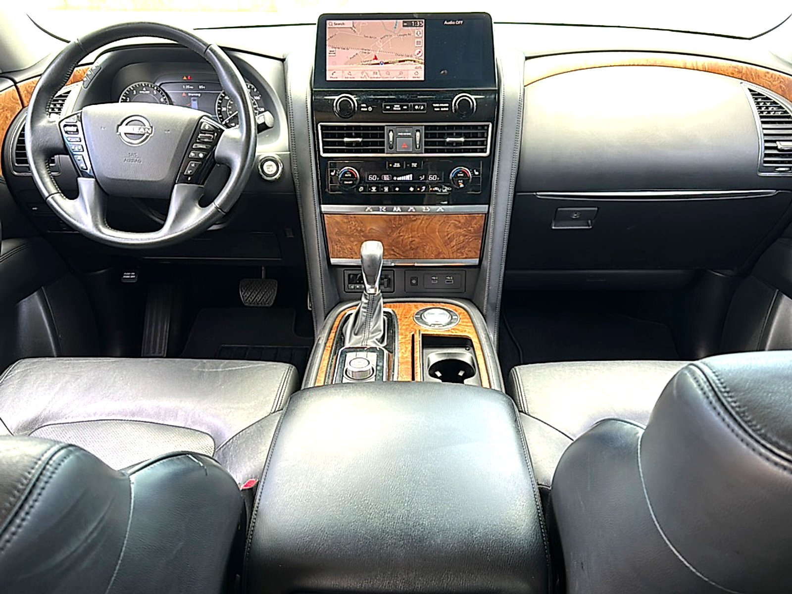 Used 2022 Aspen White TriCoat Pearl Nissan SL 2WD image 22