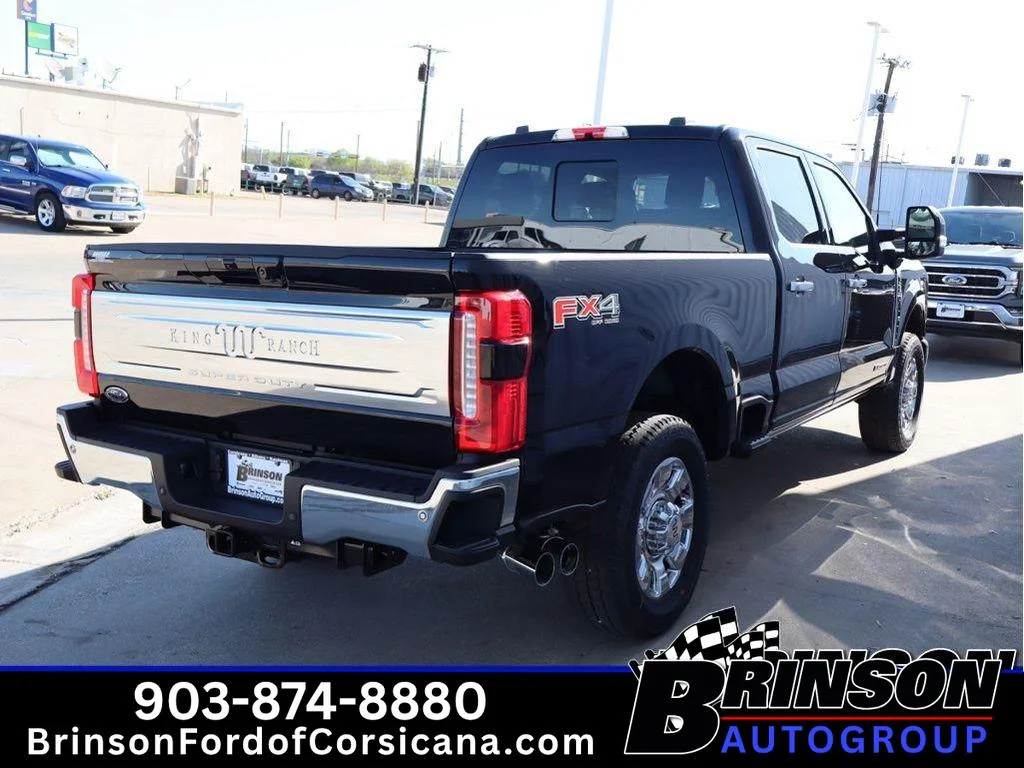New 2026 Agate Black Metallic Ford King Ranch image 5