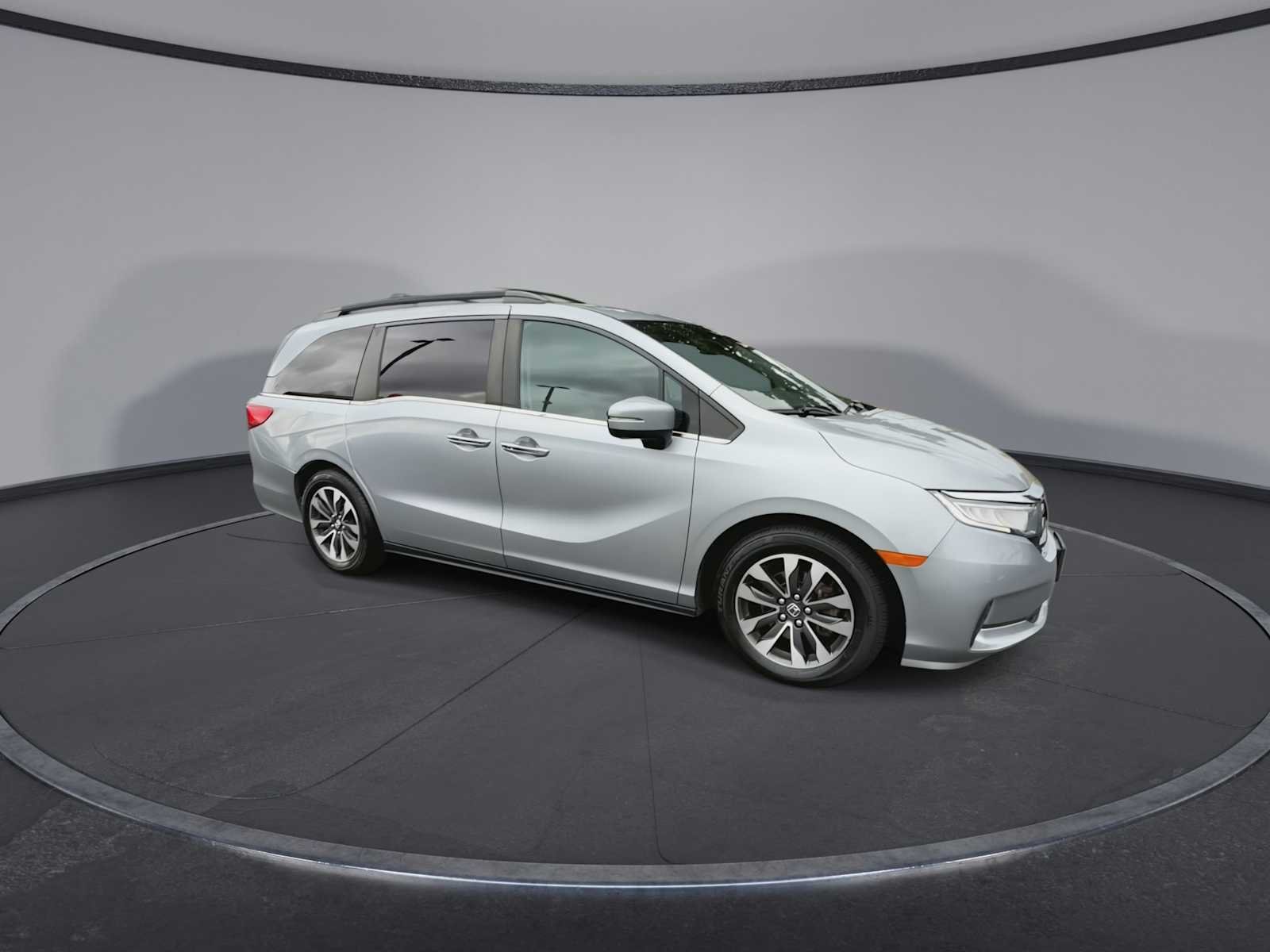 Used 2021 Lunar Silver Metallic Honda EX-L image 2