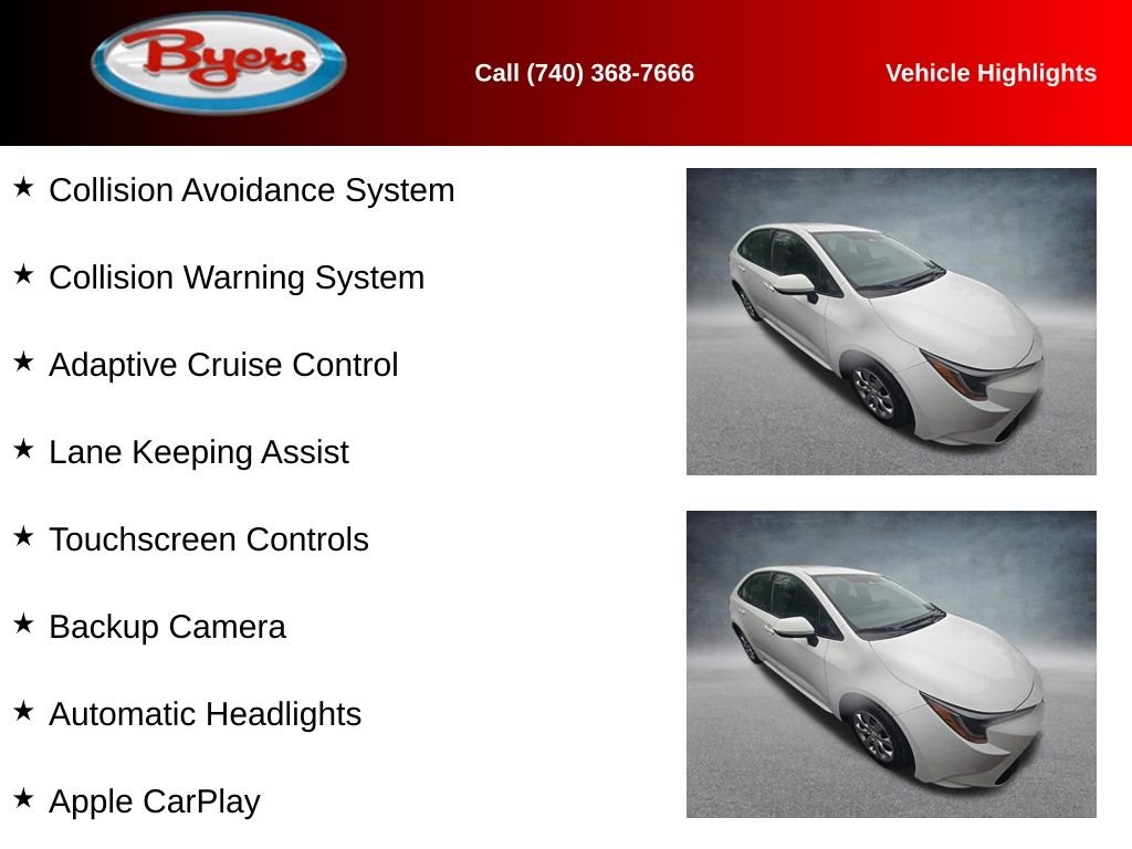 Used 2025 Ice Toyota LE image 9