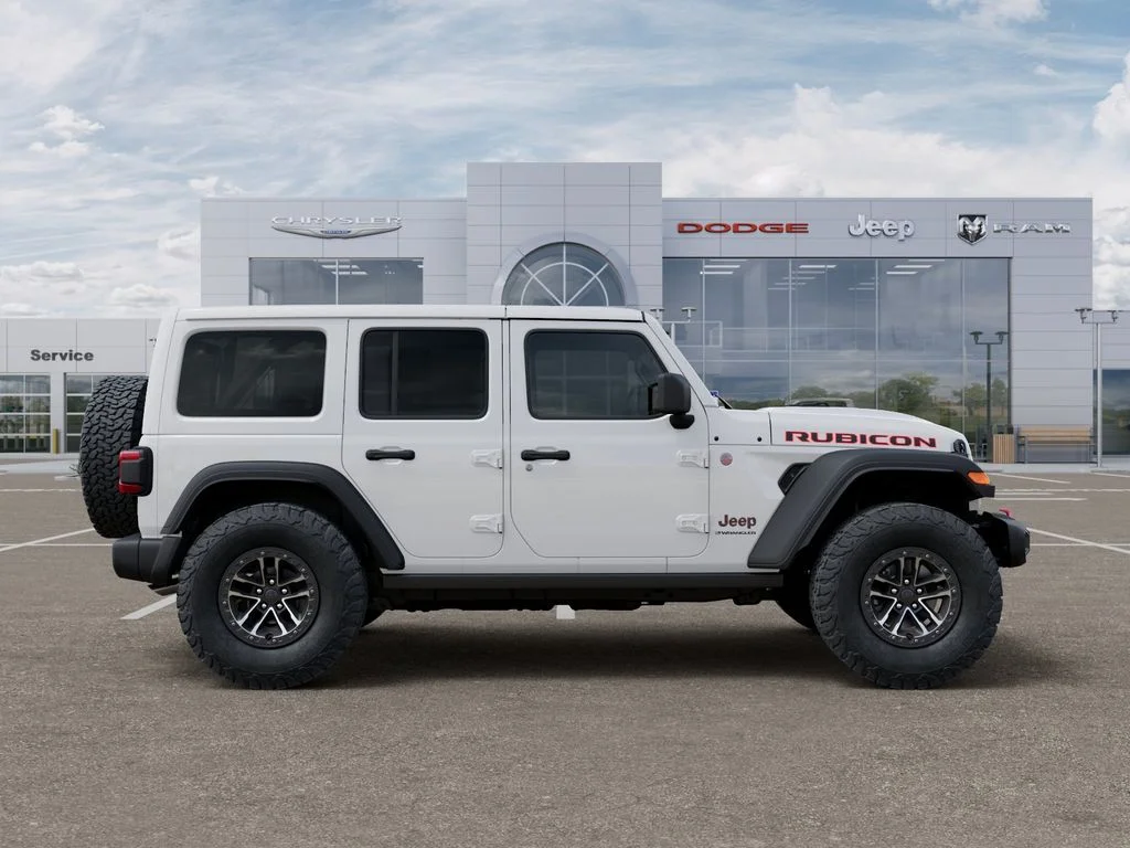 New 2026 Bright White Clearcoat Jeep Rubicon image 22