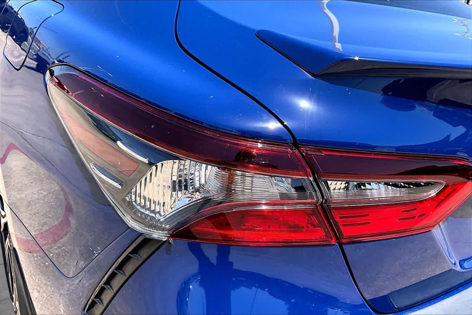 Used 2023 Reservoir Blue Toyota SE image 27