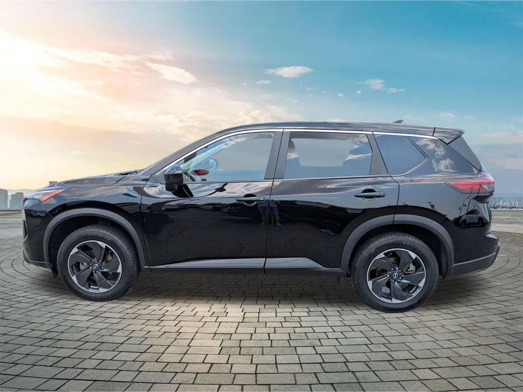 Certified Used 2025 Super Black Nissan SV image 8