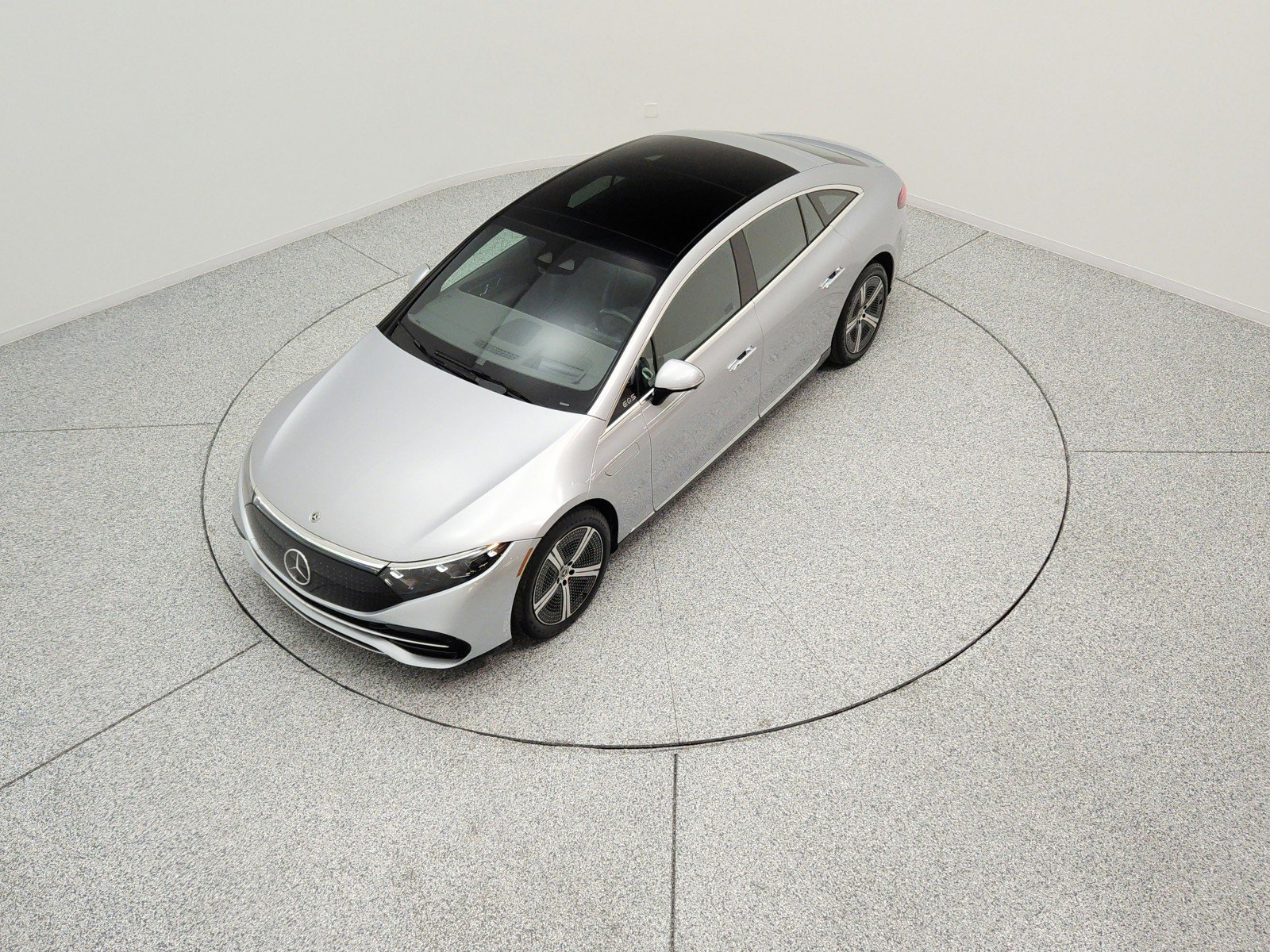 Certified Used 2022 Cirrus Silver Metallic Mercedes-Benz EQS 450+ Sedan image 9