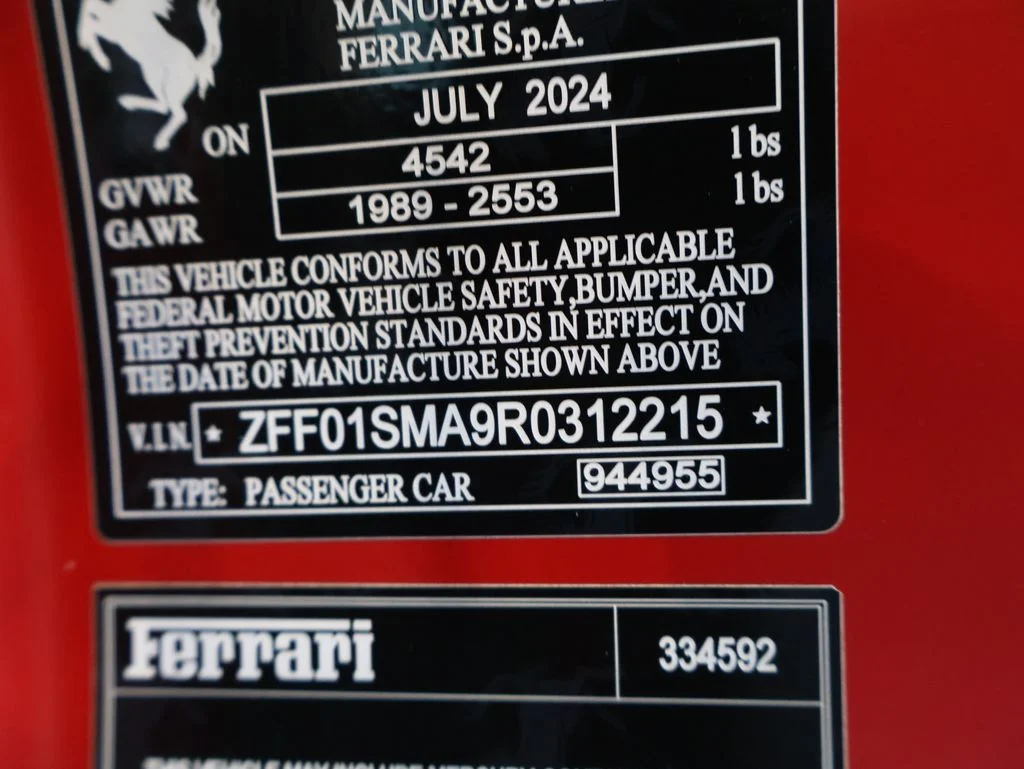 Used 2024 Rosso Ferrari F1-75 OPACO Ferrari  image 46