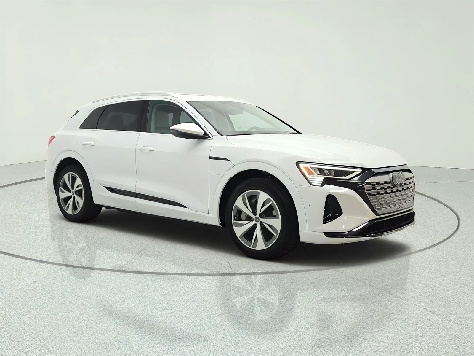Used 2024 Glacier White Metallic Audi Premium Plus quattro image 3