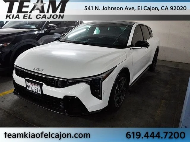 Certified Used 2025 White Kia GT-Line image 1