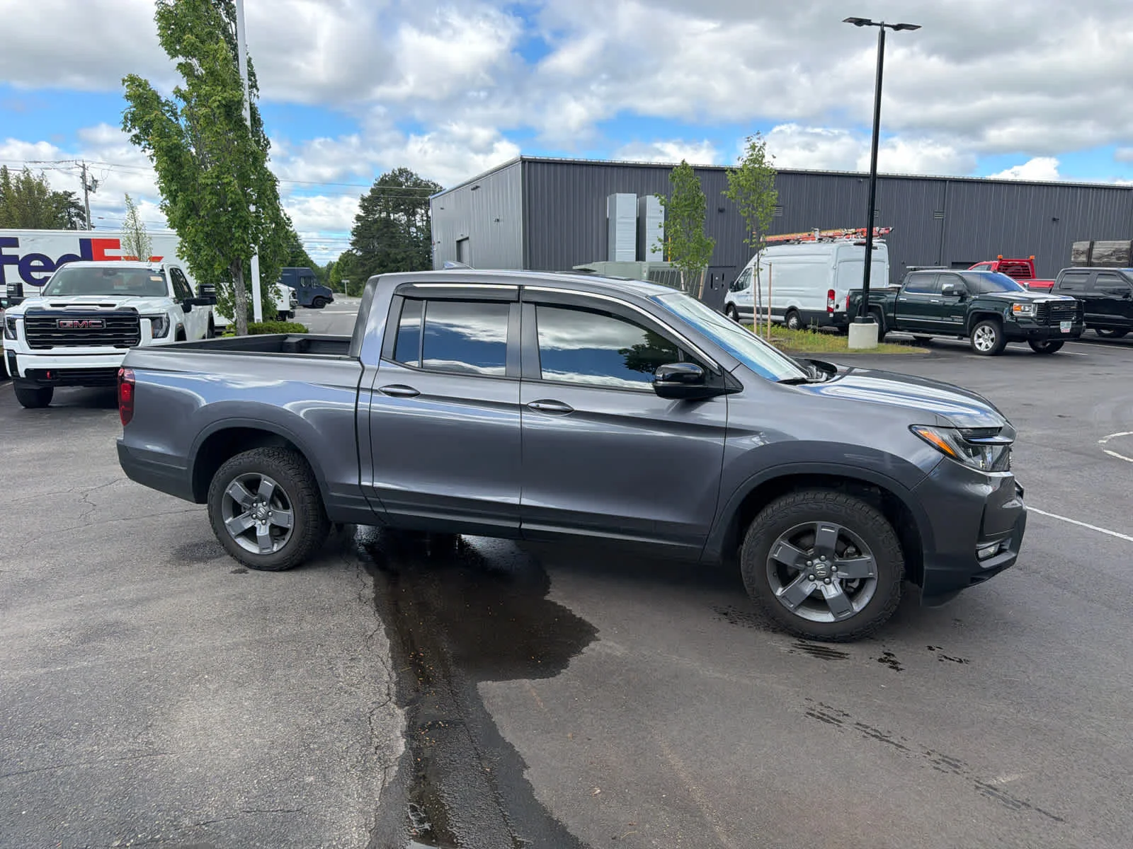 Used 2025 Modern Steel Metallic Honda TrailSport image 4