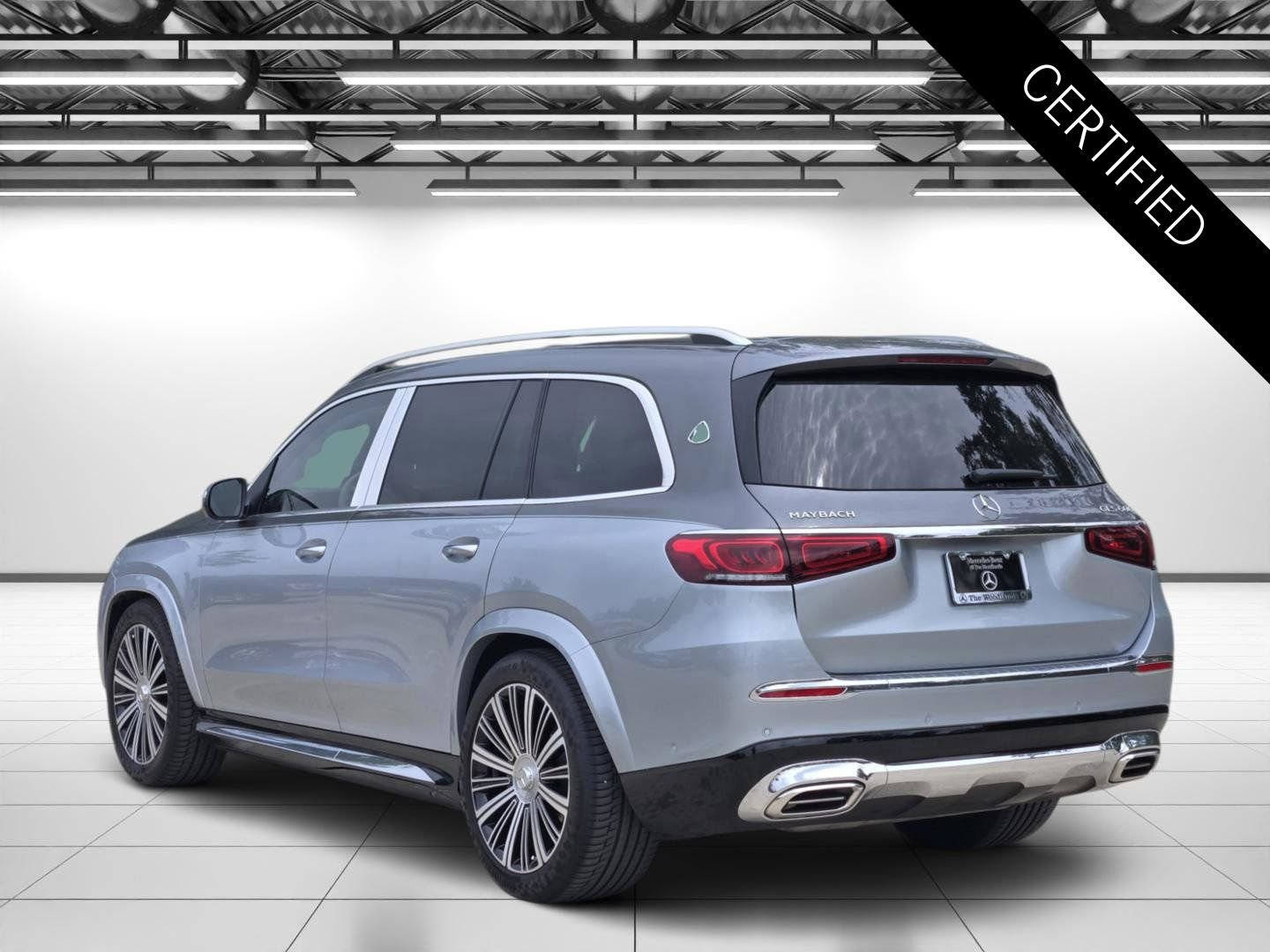 Certified Used 2023 Cirrus Silver/Selenite Gray Mercedes-Benz Maybach GLS 600 image 9