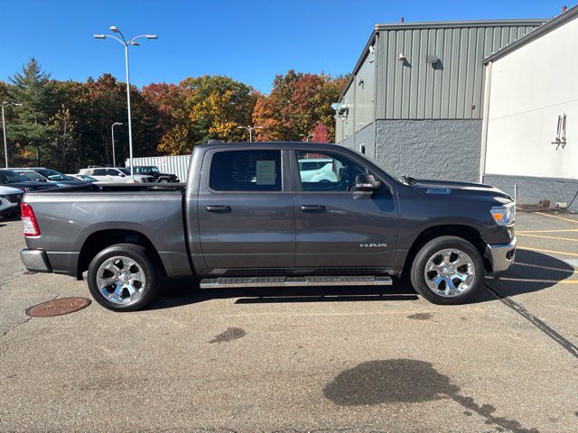 Used 2022 Granite Crystal Metallic Clearcoat RAM Big Horn/Lone Star image 2