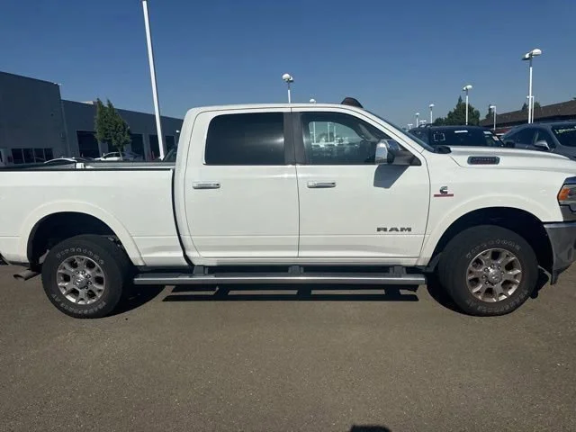 Used 2022 Bright White Clearcoat Ram Laramie image 5